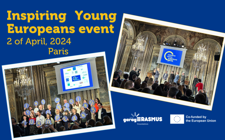 gE Director of Secretariat Valentina Presa attends the event Inspiring Young Europeans organized by Fondation Hippocrène
