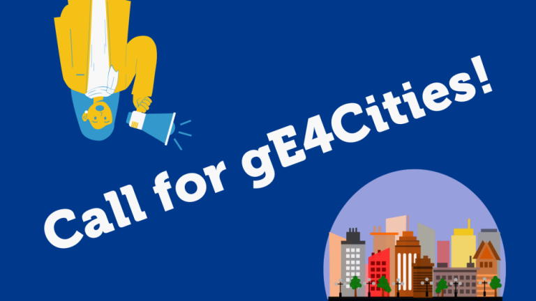 Call for gE4Cities to host Capacity Building event
